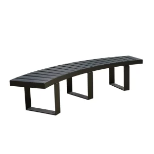 Outdoor Furniture Backless Wooden Bench Public Child Park Antiseptic Wood Bench Seating Outside Garden Patio Seat Bench