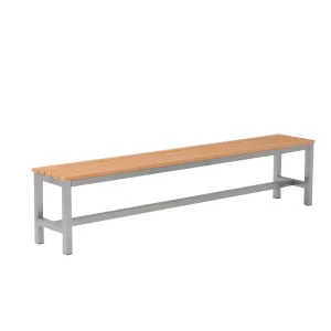 Outdoor Furniture Plastic Wood Bench Seating Outdoor Garden Patio Bench Chair