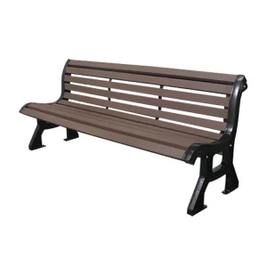Outdoor Furniture Wood Bench Seat Outside Park Rustic Hardwood Bench Seating Public Garden Patio Reclaimed Timber Bench Chair