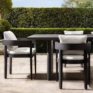 Outdoor Hotel Beach Leisure Dining Table and Chair Combination with Coffee Set Aluminum Alloy Furniture Waterproof
