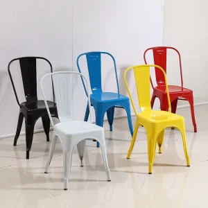 Outdoor Ironwork Banquet Chair Dining Chair Industrial Style Metal Chair Retro Style