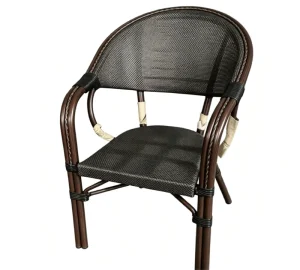 Outdoor Metal Table Chair Set French-style Dining Chairs Hotel Open-air Homestay Balcony Small Coffee Table Garden Single Chair