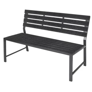 Outdoor Non Wood Public Park Bench with Long Seat for Street & Garden Areas