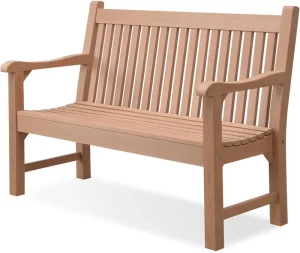 Outdoor Park Chair Polyethylene Wood Courtyard Bench Garden Adirondack Chair Plastic Outdoor Adirondack Furniture Porches