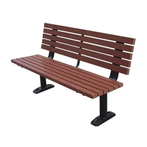 Outdoor Park Wood Sitting Bench Seat Outside Street All Weather Bench Seating Public Garden Patio Antique Rustic Bench Chair