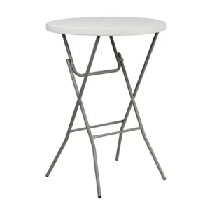 Outdoor Party Rentals Dia 32inch Round Plastic Highboy Bar Cocktail Tables for Events
