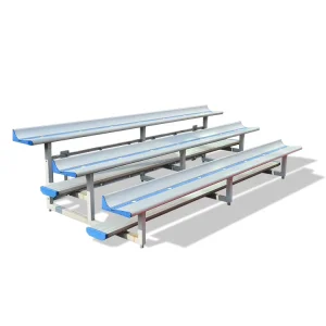 Outdoor Sports Court Bench Tribune Portable Aluminum Bleacher Bench