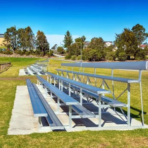 Outdoor Stadium Mobile Aluminum Bleachers Grandstand Bench Seating
