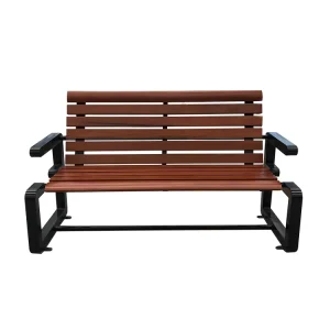 Outdoor Wooden Long Bench Public Seating Garden Patio Benches
