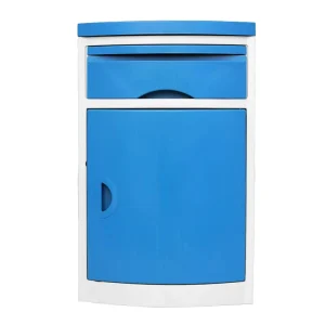 PP ABS Plastic Mobile Hospital Bedside Locker Hospital Bedside Cabinet Hospital Clinic Furniture