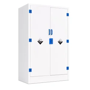 PP Acid Alkali Resistant Double Lock Safety Cabinet Laboratory Chemical Storage Cabinet