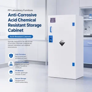PP Laboratory Furniture Anti Corrosive Acid Chemical Resistant Storage Cabinet Acid resistant Cabinets