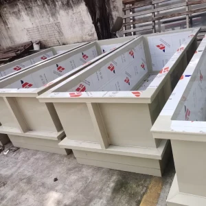 PP Plastic Sheet for Laboratory Equipment Furniture Customized Sizes Cutting Available