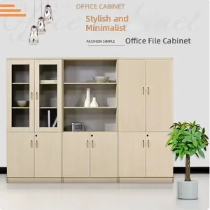 Particle Board Lab Instrument Cabinet With Glass Door School Laboratory Storage Cupboard Custom Size Color Furniture