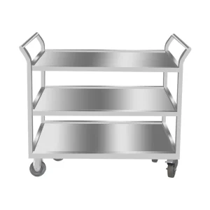 Personalized Durable Stainless Steel Commercial Hotel Food Trolley Designed for Your Kitchen Layout