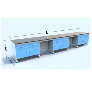Pharmaceutical Lab Furniture Lab Table Side Lab Work Bench with Sink