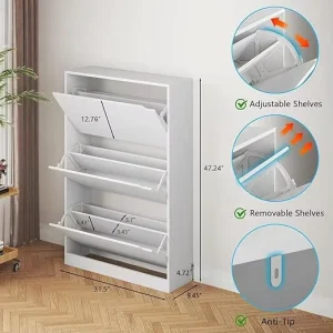Philippines Eco Friendly Zero Formaldehyde Multi Layer Honeycomb Aluminum Shoe Cabinets