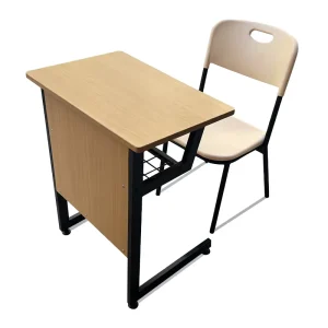 Philippines Style Classroom Desk and Chair Set Modern High School College Desk Chair for Students