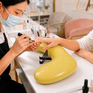 Plastic Mini Solid Nail Pillow Arm Rest Cushion Manicure Salon Table Technician Hand Rest Support Beauty Salon Furniture