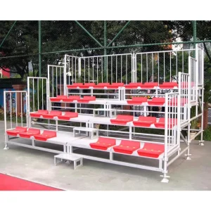 Player Bench with Bucket Seats Public Seating Bench Stadium Stand