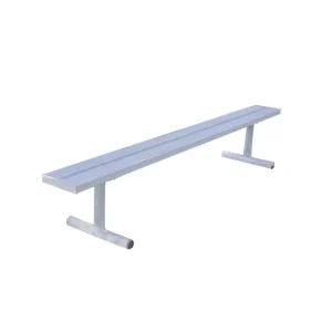 Player Bench with Seat Back for Garden Park
