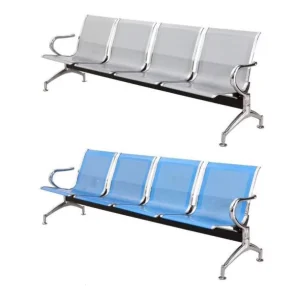 Popular Hospital Visitor Chair 3 Seater Row Chairs Airport Hospital Living Room Public Restaurant Waiting Chair