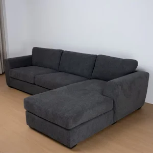 Popular Luxury L Shaped Sectional Wooden Sofa with Multi functional Design for Apartment and Villa Living Rooms