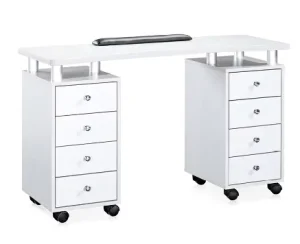 Popular Nails Table Salon Manicure Furniture with Dust Collector