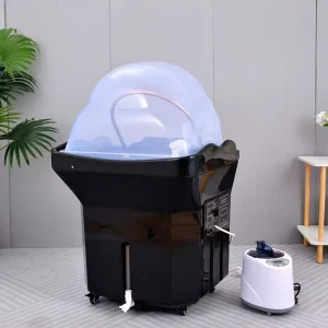 Portable 60L Water Tank Shampoo Basins Salon Furniture Adjustable Height Washing Hair Bowl Sink for Beauty Salons
