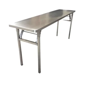 Portable Foldable Stainless Steel Customizable Modern Design Outdoor Training Table for Home Office Use