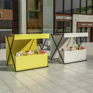Portable Folding Stall Stand for Outdoor Market City Square and Commercial Street Use