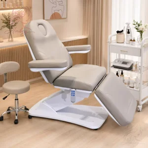 Portable Full Body Massage Chair Beauty Salon Shampoo Chair Hydraulic Electric Spa Bed with Accessories