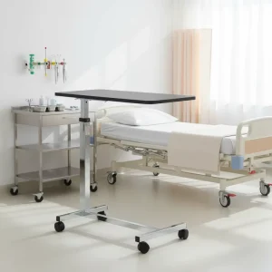 Portable Manual Gynecological Examination Bed Pink 170x60x80cm Durable Stainless Steel 3-Year Warranty