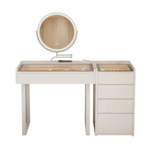 Portable Nail Table for Mobile Manicure and Pedicure Work Station