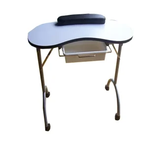 Portable Outdoor Nail Salon Table small Nail Table Folding Nail Table