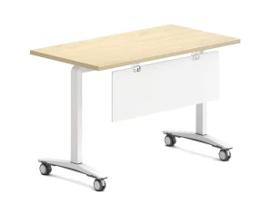 Portable Rolling Training Desk for School Classroom and Training Room Office Meeting Training Table Metal Table Frame Office Table