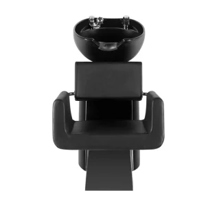 Portable Shampoo Bowl and Chair for Beauty Salon Black Shampoo Chairs Cross border