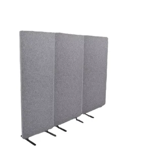 Practical Acoustic Office Partition Set Modular Cubicle Walls Portable Desk Dividers Woven Projector Screens Eco Friendly Panels