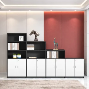 Premium Low Height File Cabinet Large Capacity Storage Cabinet Administrative Office Professional Office Cabinet