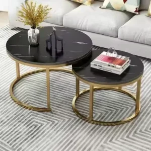 Premium Luxury Round Modern Coffee Table for Living Room