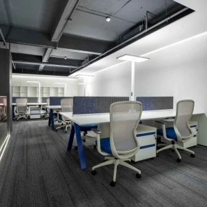 Premium Modern Office Workstation Desk Steel Modular Cubicle for 4 People Furniture Solution