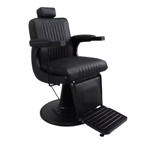 Premium Multifunctional Barber Salon Chair Heavy Duty Modern Design Foldable Rotatable Armrests Customizable Baber Shop