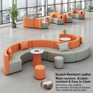Premium Quality Modern Sectional Office Sofa Set Eco Friendly Home Office Furniture