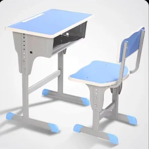 Primary Middle School Students Desks Chairs Modern Minimalist ABS Material Training Class Learning Writing Desk Set School