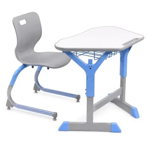 Primary School Children Tables Set Student Classroom Furniture Good Price with Height Adjustable Top for Student Used