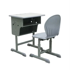 Primary School Furniture Classroom Student Desk and Chair Height Adjustable Children Chair and Desk Set