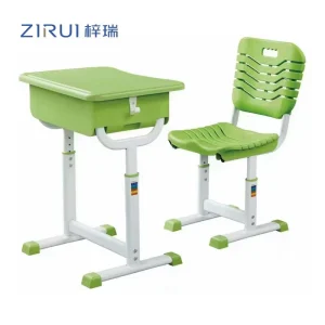 Primary School Student Desk and Chair Set Height Adjustable Comfortable Classroom Living Room School Furniture