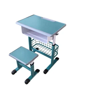 Primary Secondary School Thickened Wood Desks and Chairs Set for Student Training Class Children’s Study Writing Desks