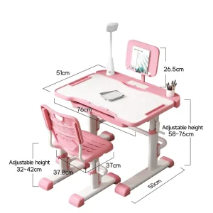 Primary Student Desk and Chair Set School Furniture Classroom Chair and Table