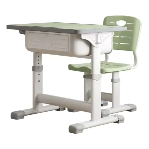 Primary and Middle School High Quality Material School Desk and Chair Set